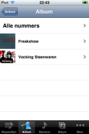Albumlijst van de artiest