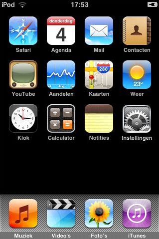 iPod Touch met Software Update (V2)