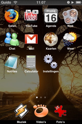 Eigen thema Springboard