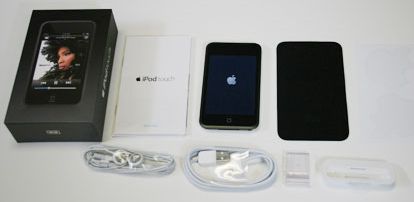 Inhoud van het iPod Touch doosje